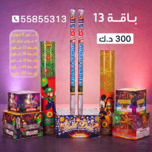 باقة 13 - متجر الألعاب النارية