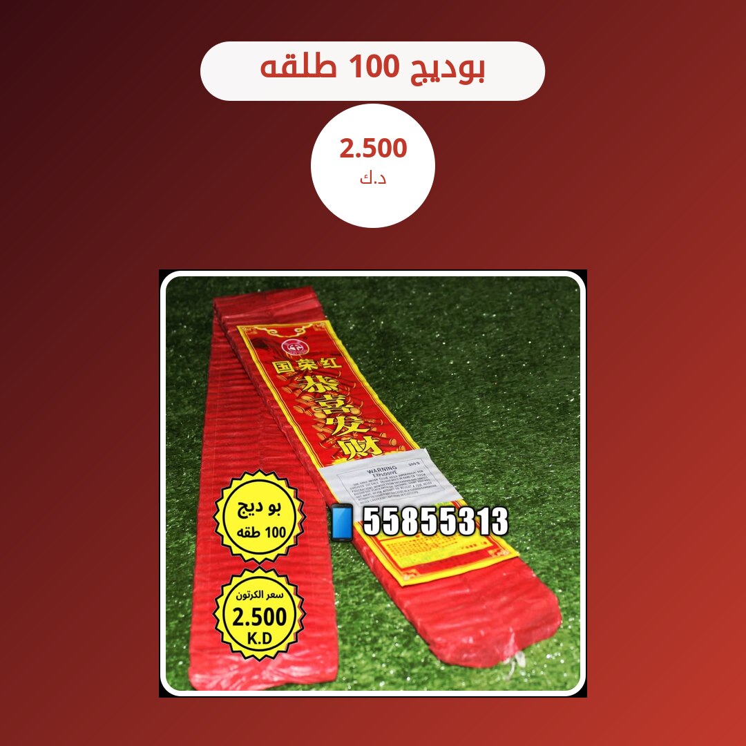 بوديج 100 طلقه: السعر والمواصفات الكاملة